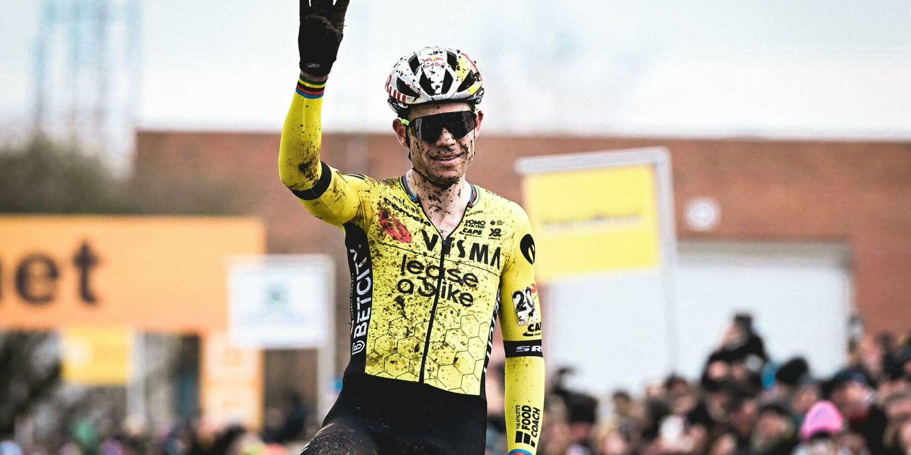 Wout van Aert a frappé fort à Gullegem