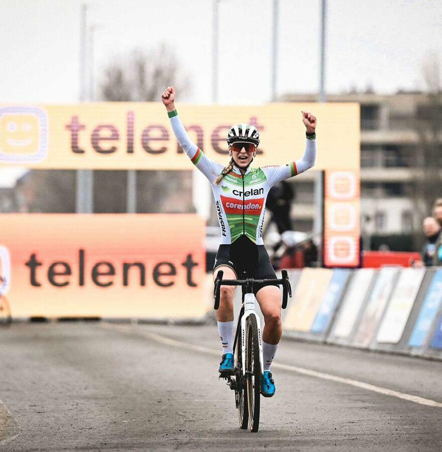 Inge Van der Heijden décroche sa première victoire en Superprestige